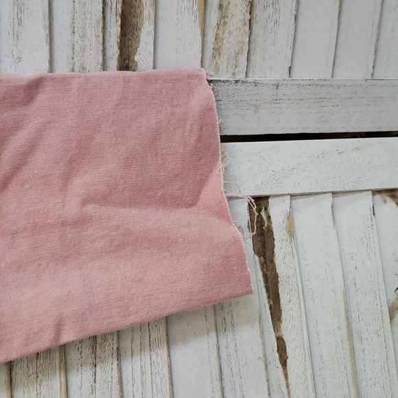 Lucky Brand 90s Loose Fit High Rise Raw Hem Cropped Bottom Fly Vintage - Picture 7 of 9